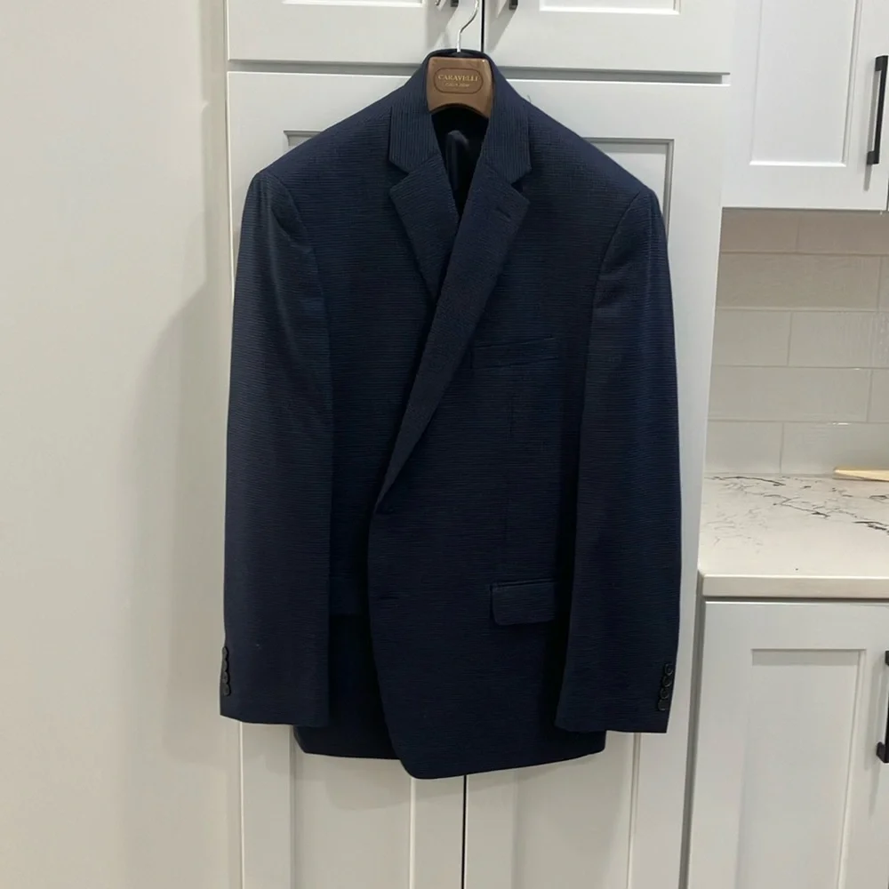 Lauren Ralph Lauren Men's Navy Blue Formal Blazer Sports Suit Coat Jacket
